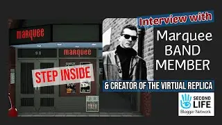 Step Inside the FAMOUS MARQUEE CLUB VIRTUAL REPLICA - Second Life GAMEPLAY 2023