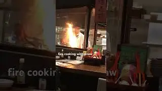 Japanese traditional pub as Kochi WARA-yaki style #bonito #straw #fire #cooking #kochi #japan #pub