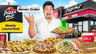 Spending 2000rs On Pizza Hut Newly Launched Menu of 2025 | Mukbang