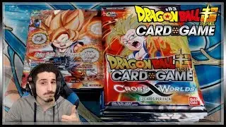 SET 3 DRAGON BALL SUPER CROSS WORLDS TCG OPENING/UNBOXING! | Dragon Ball Super