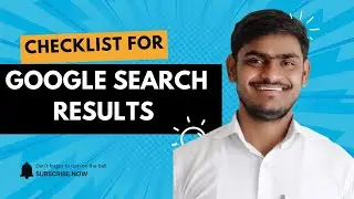 Is Your Website on Google? The 7-Point SEO Checklist to Rank |  Virendra Singh