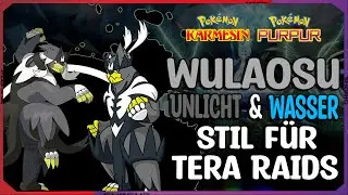 Wulaosu als Wasser & Unlicht Angreifer f&uuml;r Tera Raids in Karmesin & Purpur