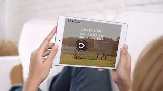 Personalised video message example