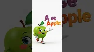 A for Apple #shorts #trending #viral #education #cartoon #3danimation #abc #funny #alphabet #ai #abc