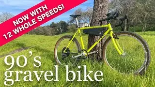 Converting My ’90s MTB Into a 1x12 Gravel Bike - Thoughts & Tips