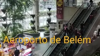 Aeroporto de Belém, vem comigo nessa viagem sem sair da poltrona.