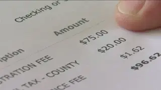 DMV overcharges drivers for car registration