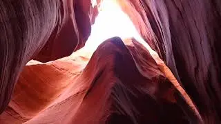 Deer Canyon at Antelope Valley Canyon. Arizonas hidden slot canyon