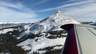 Only the wonders of personal flight can provide vistas as this - To Montrose CO and Western Skyways