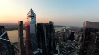 Empire State DJI FPV Sunset