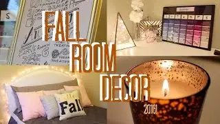 Easy Fall Room Decor 2016! | Jordan Bauth