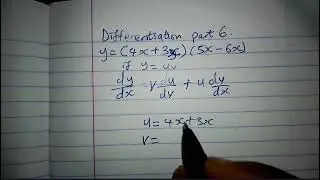 Differentiation From Scratch beginner GSCE MATH