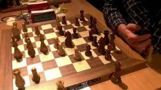 GM Evgeny Sveshnikov - GM Alexey Shirov, chess rapid, sicilian defence