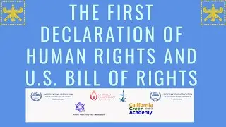 The First Declaration of Human Rights & U.S. Bill of Rights with Scholar Afshin Zand
