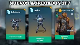 INDRA POR PLATINO Y CURIE EN EL TALLER - CAMBIOS 11.7 | WAR ROBOTS #WRWinPiercer