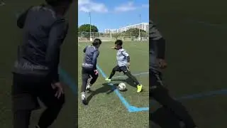 Panna 🥶 Skill Tutorial #football #panna #soccerskills
