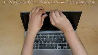 How to replace LCD Screen on Asus F515J. Step-by-step instructions