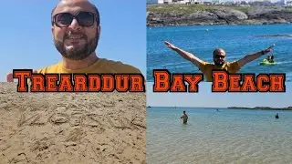 Trearddur Bay beach Wales  holyhead Island visit ||summer season 2023