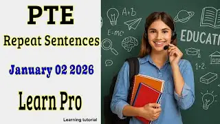 PTE Speaking Daily Repeat Sentences Practice | 20 New Sentences