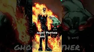 The Shocking Truth About GHOST PANTER Revealed! #blackppanther #shorts #short #mcu #ghostrider