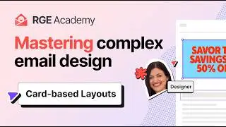 Simple ways to build complex email designs | card-based layouts