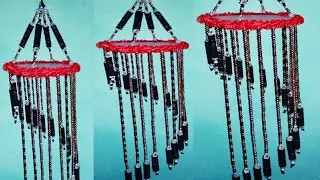 DIY Best out of waste Thread spools//Beautiful Home Decor Hanging Idea..