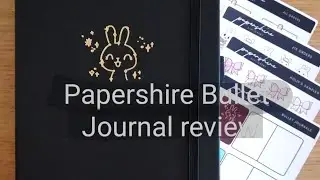 A UK archer & olive alternative? // Papershire Bullet Journal review #bulletjournaljunkies #review