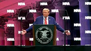 Trump vows to reverse Biden's Gun Control Policies at NRA Conference