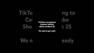 TikTok is going to colonize YouTube Shorts #tiktok #colonization #march25 #trending #fyp #youtube