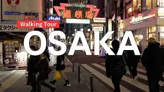 Dotonbori Nightlife Backstreets, Osaka Weekend Night Walking Tour | November 2025 • 4K HDR