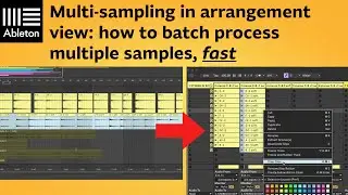 Ableton multi-sampling hack: how to crop multiple timeline clips as individual files