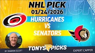 Hurricanes vs. Senators NHL Betting Odds & Picks, 1/24/26 | Night Moves Show