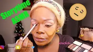 STORY-TIME MAKEUP {ASMR} Mouth Sounds | TEEN DATES