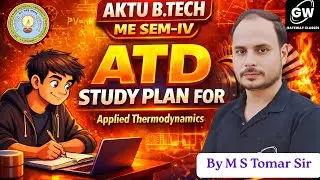 ME Sem-4 ATD  | How to Study ATD Effectively | by M S Tomer Sir | Gateway Classes | AKTU