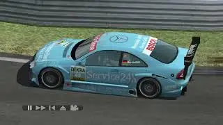 TOCA Race Driver 2 - DTM AMG-Mercedes CLK (EuroSpeedway Lausitz) Gameplay 1080p