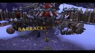 WoW Tauren Druid Doing Draenor Garrison Tier 1 and 2