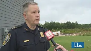 Henry County Police Deputy Chief Jason Bolton gives update on storm damage