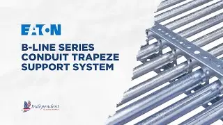B-Line series Conduit Trapeze Support Lowers Installed Cost
