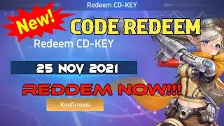 New code reddem CD-KEY 25 November 2021 | Mobile Legends : Adventure
