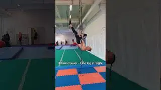 #frontlever progression #gymnasticsworkout #gymnasticsrings #shorts