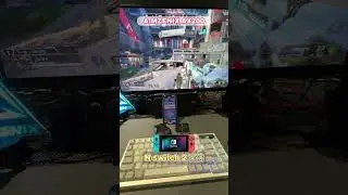 👑【APEX LEGENDS】The ULTIMATE Switch Setup! Keyboard + Mouse = ZERO Recoil Gameplay! 🎮🔥 #aimzenix