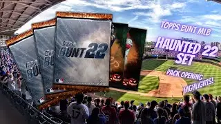Topps BUNT MLB Baseball Card Trader - Haunted 22