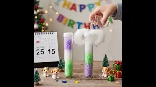 instant puppy color snow maker kids science gone fun kit demo mp4