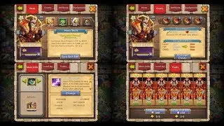 Maxed Skull Knight with Blinding Blow Sniping 6 Blade Shell Heroes