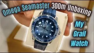 Unboxing My Omega Seamaster Diver 300M 75th Anniversary! (My Grail Watch)