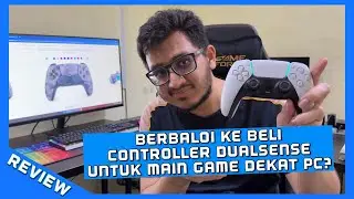 BERBALOI KE BELI CONTROLLER PS5 DUALSENSE UNTUK MAIN GAME DEKAT PC SAHAJA?