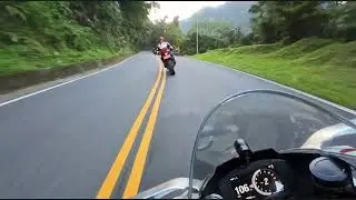 20251123 Ducati Panigale V2 chase Triumph 765RS & Suzuki GSX