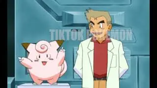 Clefairy attacks Professor Oak   Professor Oak Funny Moments