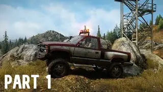SNOWRUNNER GAMEPLAY HIGHLIGHTS - FAILS - EPIC MOMENTS PART 1