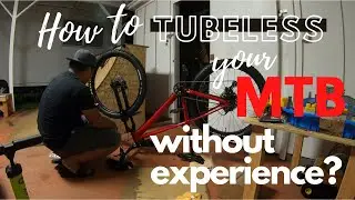 How to Tubeless your MTB//na walang experience? #DIY